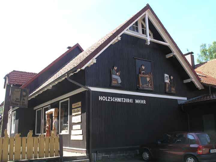 Holzschnitzerei in Altenau