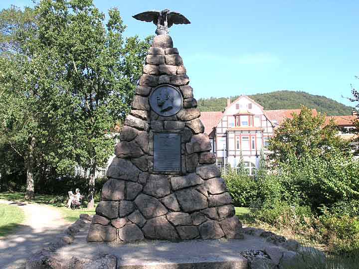 Denkmal im Park in Bad Lauterberg