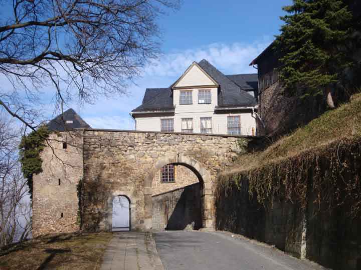 Eingangstor vom Großen Schloss Blankenburg