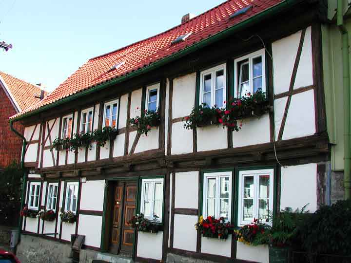 Fachwerkhaus in Blankenburg/Harz