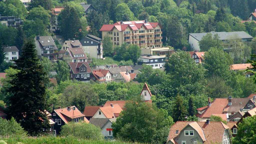 Blick über die Stadt Braunlage
