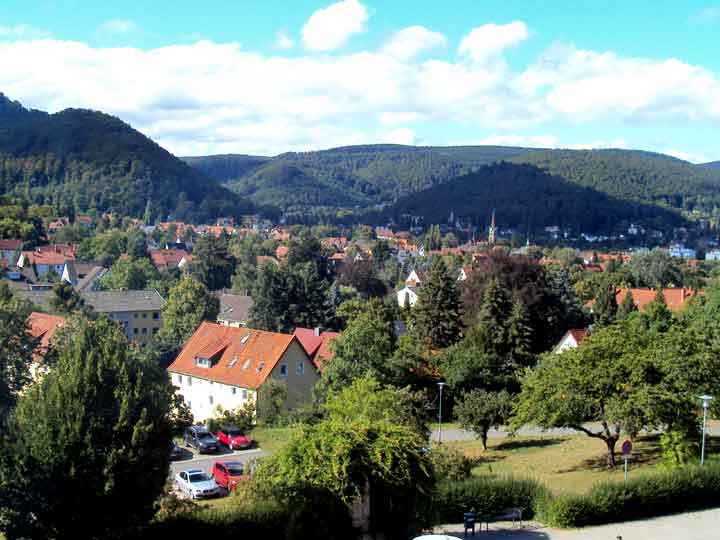 Blick vom Stubenberg über Gernrode