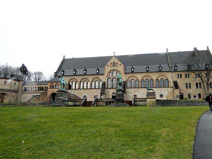 Das Kaiserhaus der Kaiserpfalz in Goslar