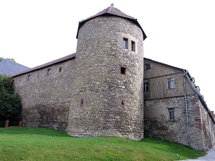 Außensicht des Schloss Harzgerode