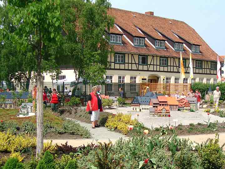 Bürger- und Miniaturenpark Wernigerode - Eingang