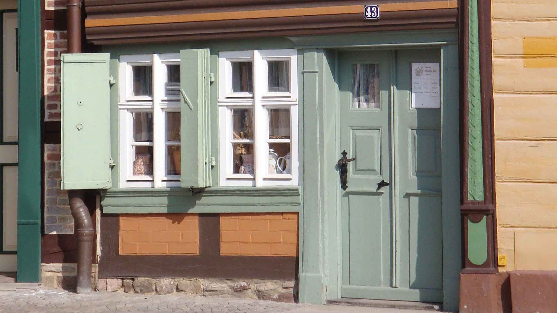 Miniatur-Fachwerkhaus in Wernigerode