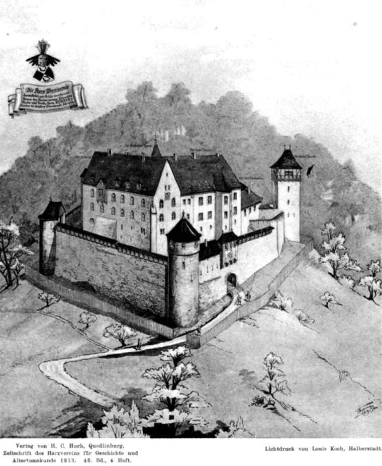 Burg Schloss Wernigerode Harz Urlaub Sehenswürdigkeit