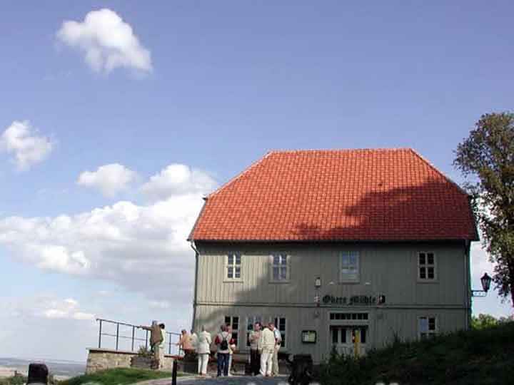 Rast am Gasthaus Obere Mühle in Blankenburg