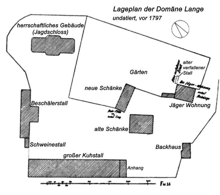 Domäne Lange - Grundriss