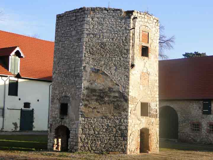 Schloss Emersleben bei Halberstadt - Turm