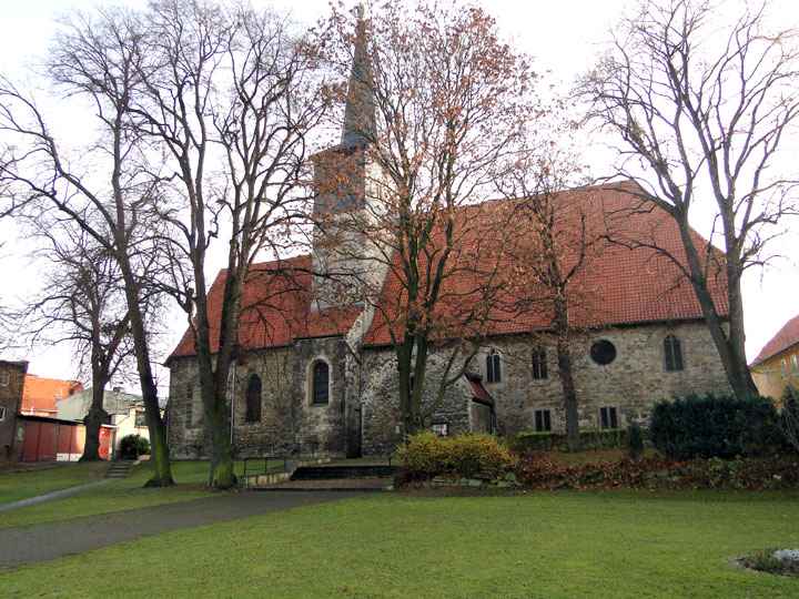Die St. Sixtus Kirche in Ermsleben