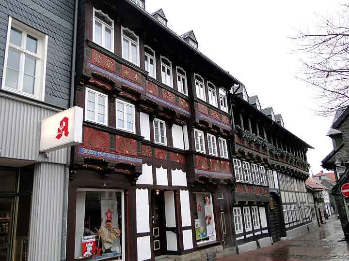 Fachwerkbauten in Goslar