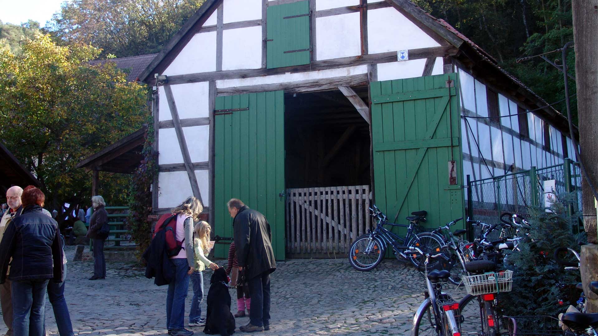 Schäferhof Langenstein - große Scheune