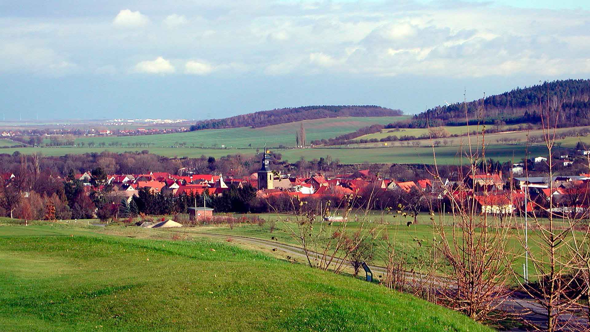 Blick nach Meisdorf