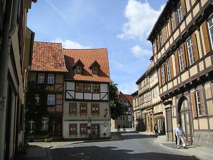 Bürgerhäuser in Quedlinburg