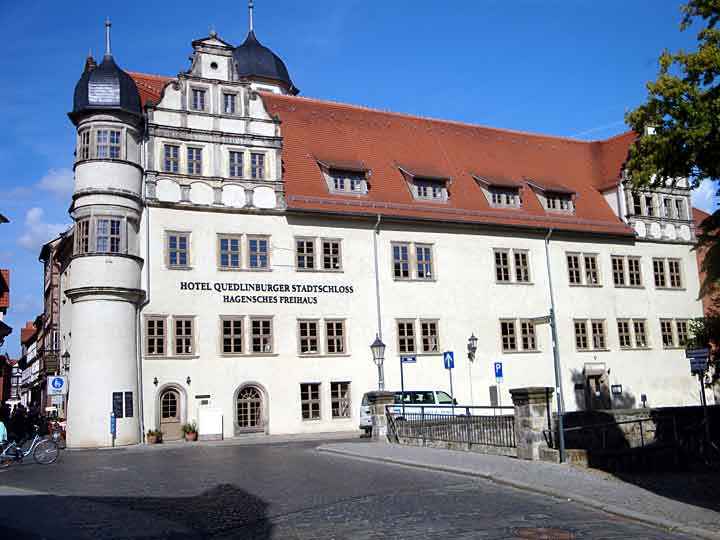 Ehemaliges Stadtschloss in Quedlinburg