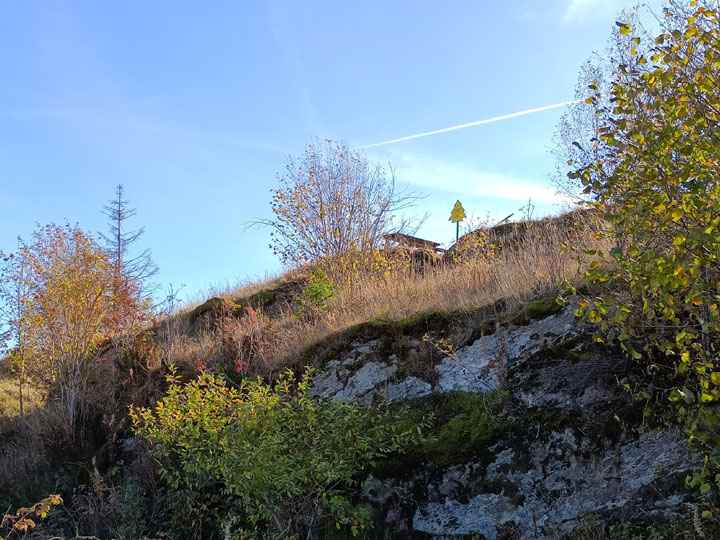 Aufstieg zur Ruine Susenburg bei Rübeland