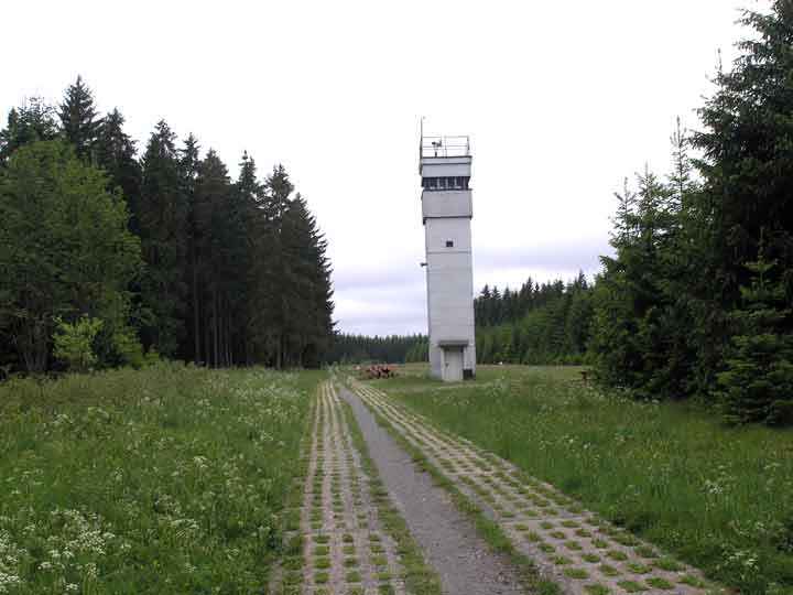 Turm am Grenzmuseum Sorge