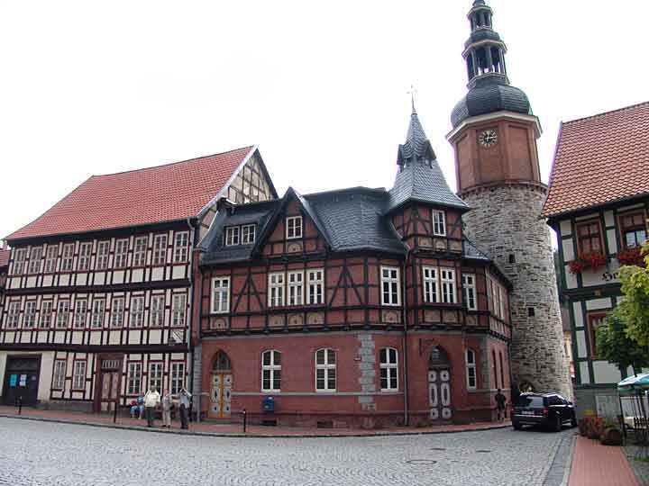 Fachwerkhaus am Saigerturm in Stolberg