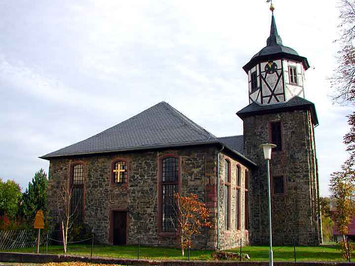 Sankt Christopherus Kirche in Straßberg