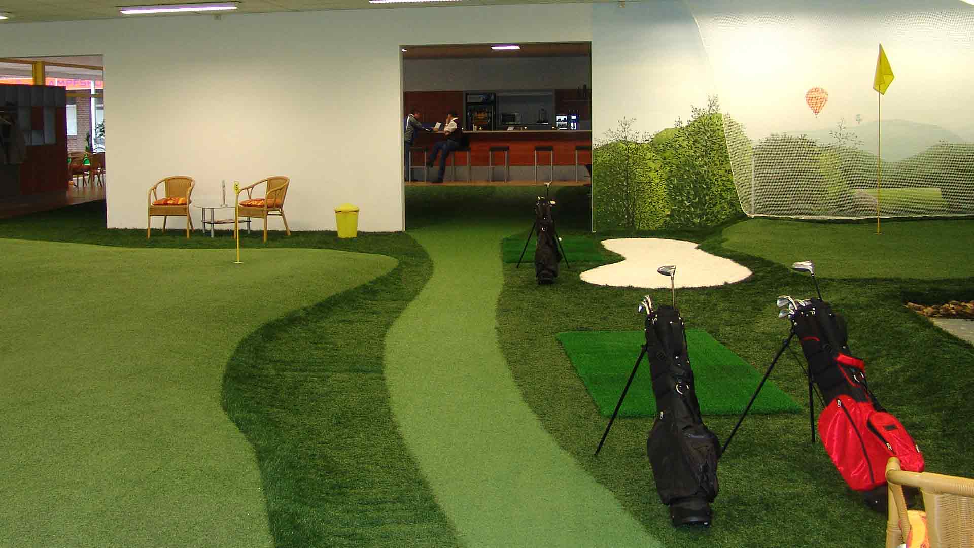 Indoor Golfcenter Thale - die Anlage