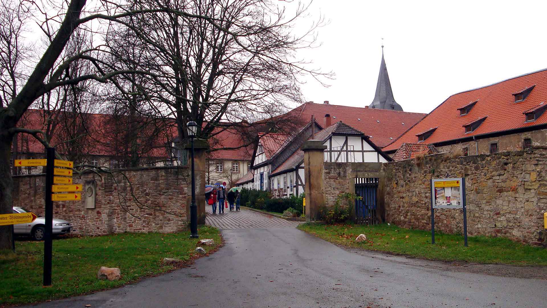 Eingang zum Kloster Wöltingerode bei Vienenburg