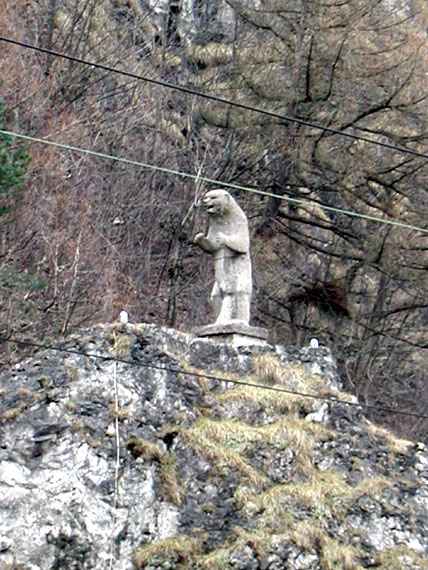 Hermannshöhle Rübeland - Bärendenkmal
