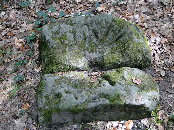 Der „Opferstein“ auf der Olbertshöhe bei Bad Suderode - neue Anicht