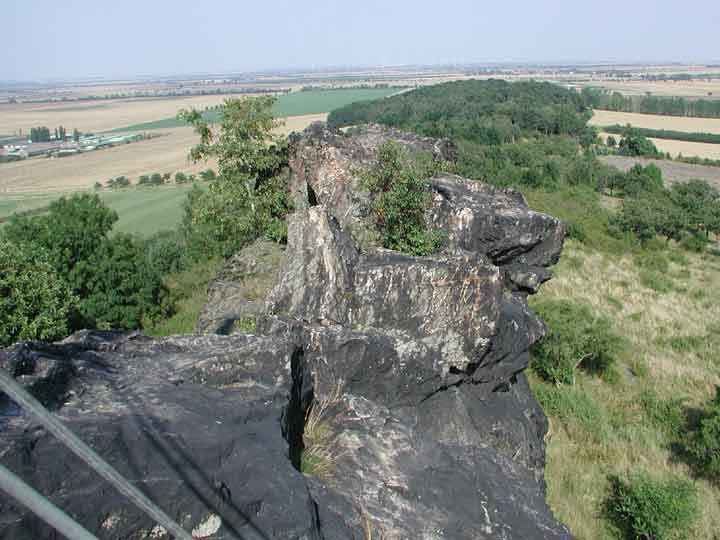 Felsen der Gegensteinen bei Ballenstedt - Teil der Teufelsmauer