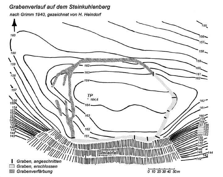 Steinkuhlenberg bei Derenburg- Lageplan