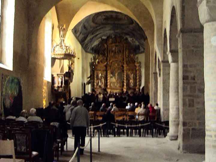 Veranstaltung in der Klosterkirche Ilsenburg