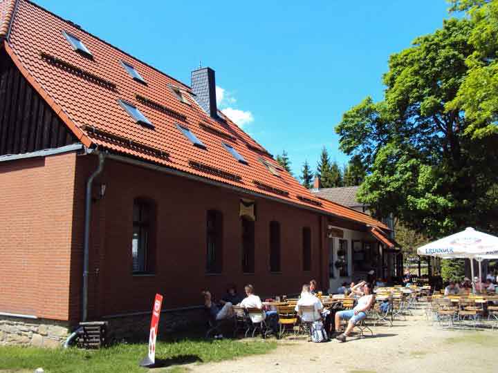 Aussenanlage - Waldgaststätte Plessenburg bei Ilsenburg