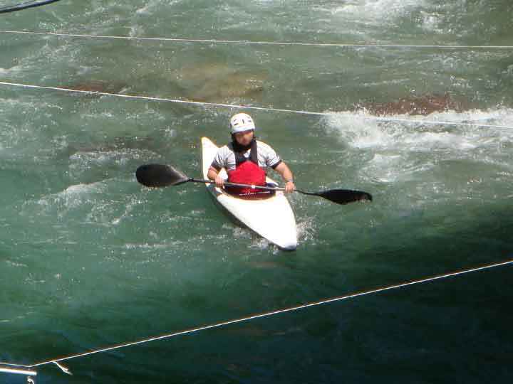 Kanu Wassersport auf der Bode