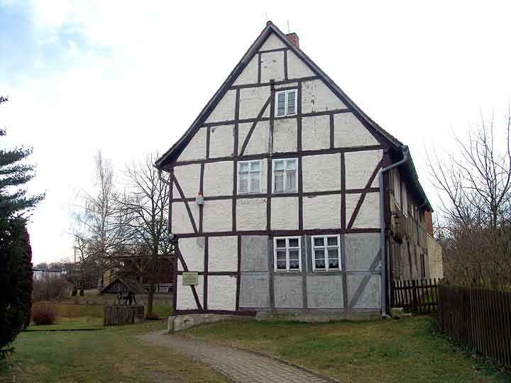 Geburtshaus von Gottfried August Bürger in Molmerswende