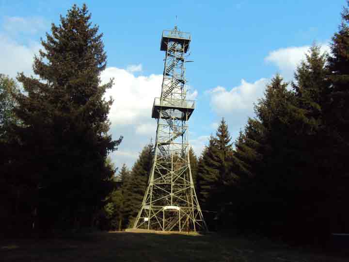 Der Poppenbergturm - Turm auf der Fürst Otto's Höhe