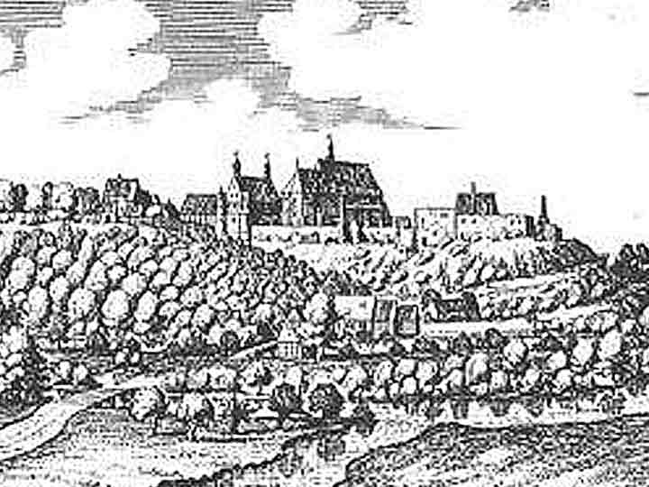 Katlenburg bei Northeim bei Osterode und Herzberg - Merian 1650