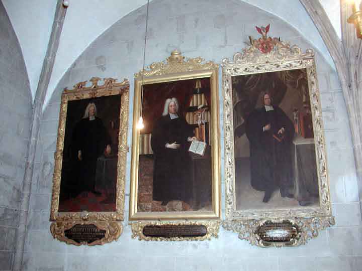 Gemälde in der Stiftsburg in Quedlinburg auf dem Schlossberg