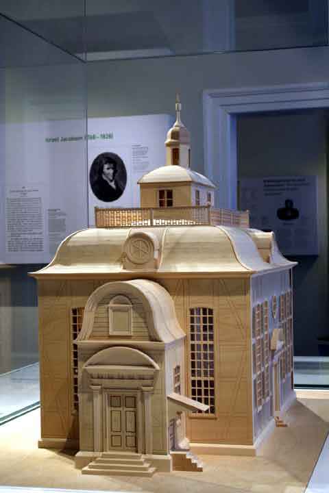 Modell des Jacobstempels Städtischen Museums Seesen