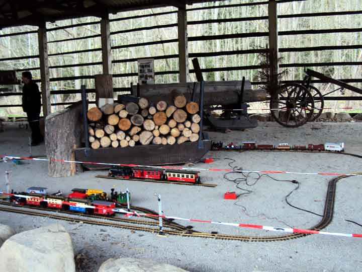 Modellbahn im Waldhof Silberhütte