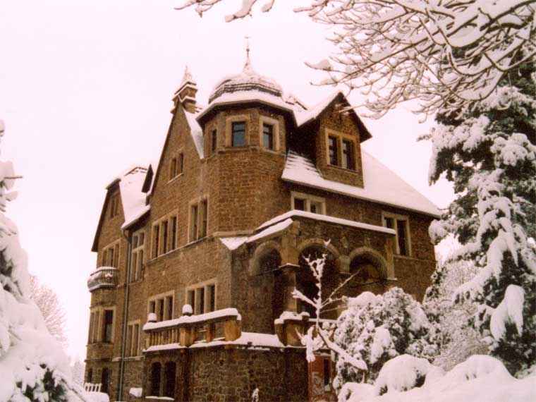 Schloss Stecklenberg im Winter