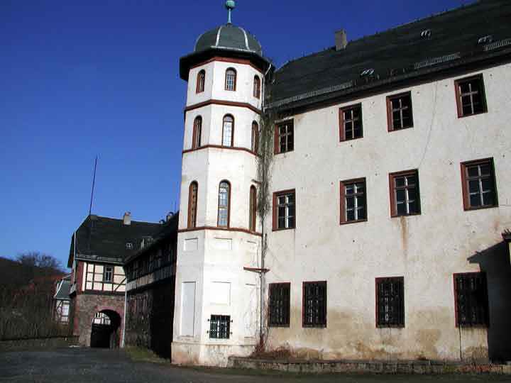 Tor zum Schloss in Stolberg