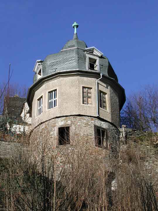 Kleiner Turm am Schloss in Stolberg