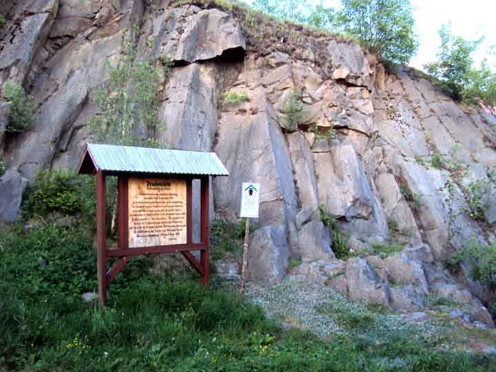 Druidenstein-Felsen in Trautenstein