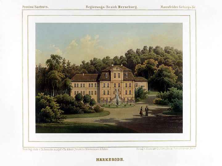 Schloss Harkerode Sammlung Duncker