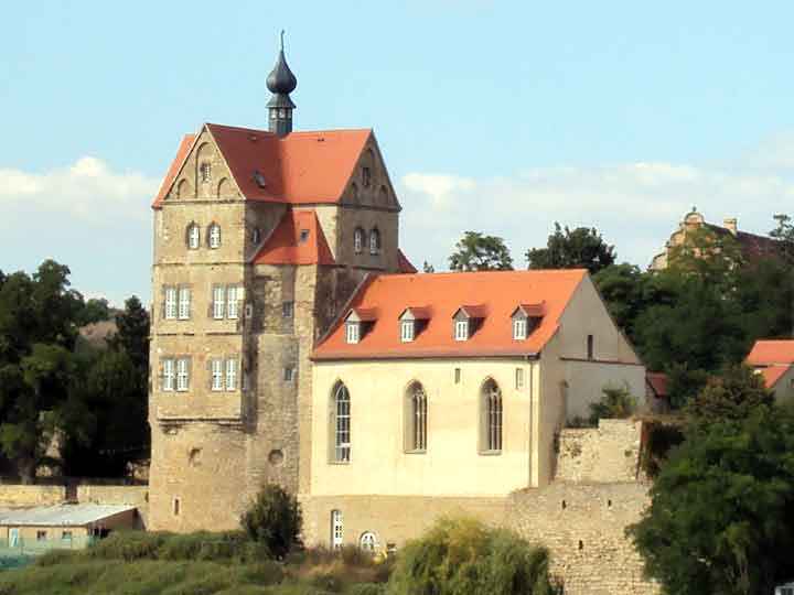 Schloss Seeburg - Witwenturm mit Schlosskirche
