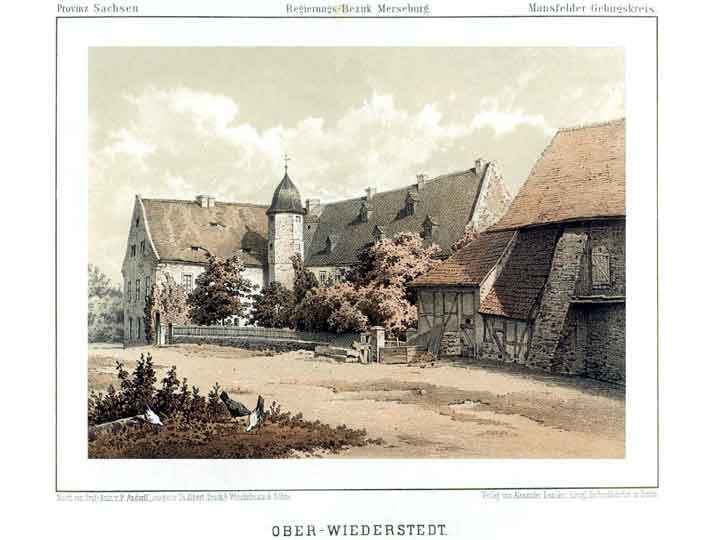 Schloss Oberwiederstedt Sammlung Duncker
