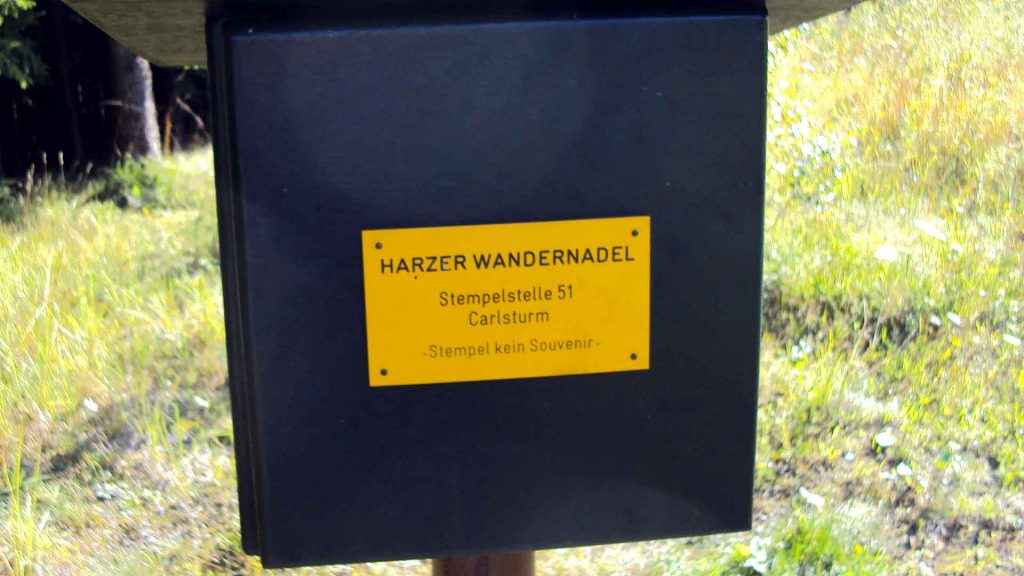 Harzer Wandernadel - Stempelkasten