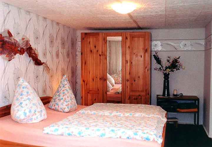 Schlafzimmer im Ferienhaus Wilfriede in Altenbrak
