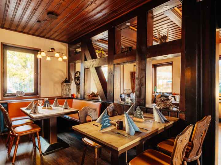 3 Sterne Aktiv- und Familienhotel Altes Forsthaus Braunlage - Uriges Restaurant