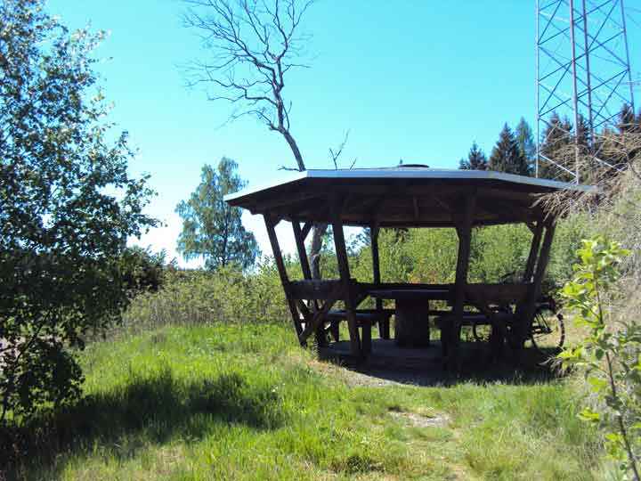 Wanderpavillon am Forsthaus Birkenmoor